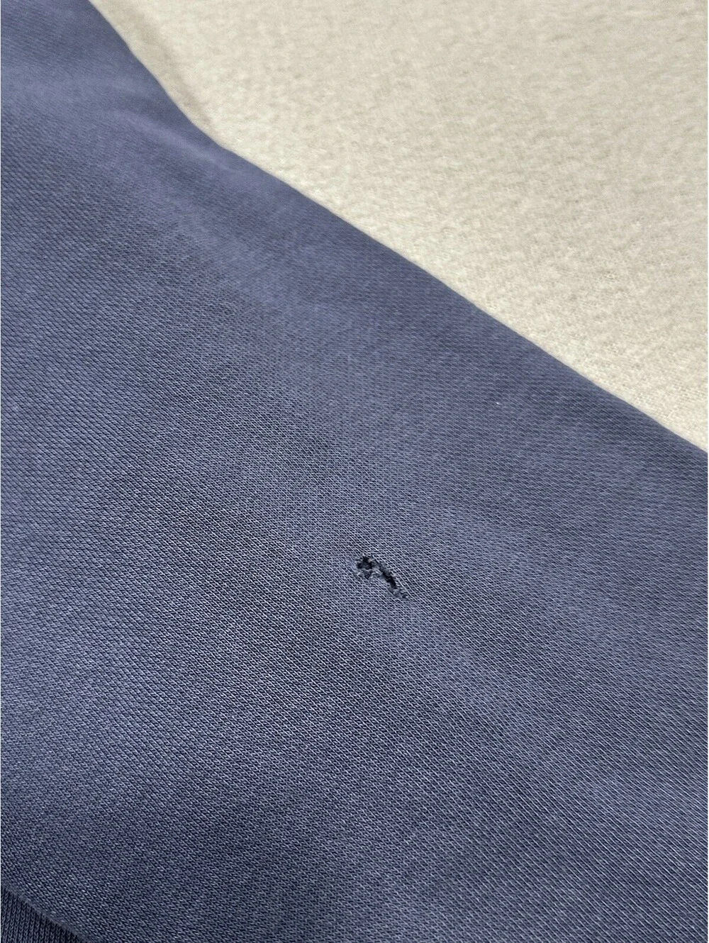 Nike Mens Large Navy Hoodie Large Logo Swoosh Pullover Sweatshirt FA18